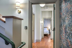 2 bedrooms, iron/ironing board, free WiFi, bed sheets - The Gatsby at Heirloom Asheville | Downtown Asheville Historic Condo with Two King Suites (Asheville)