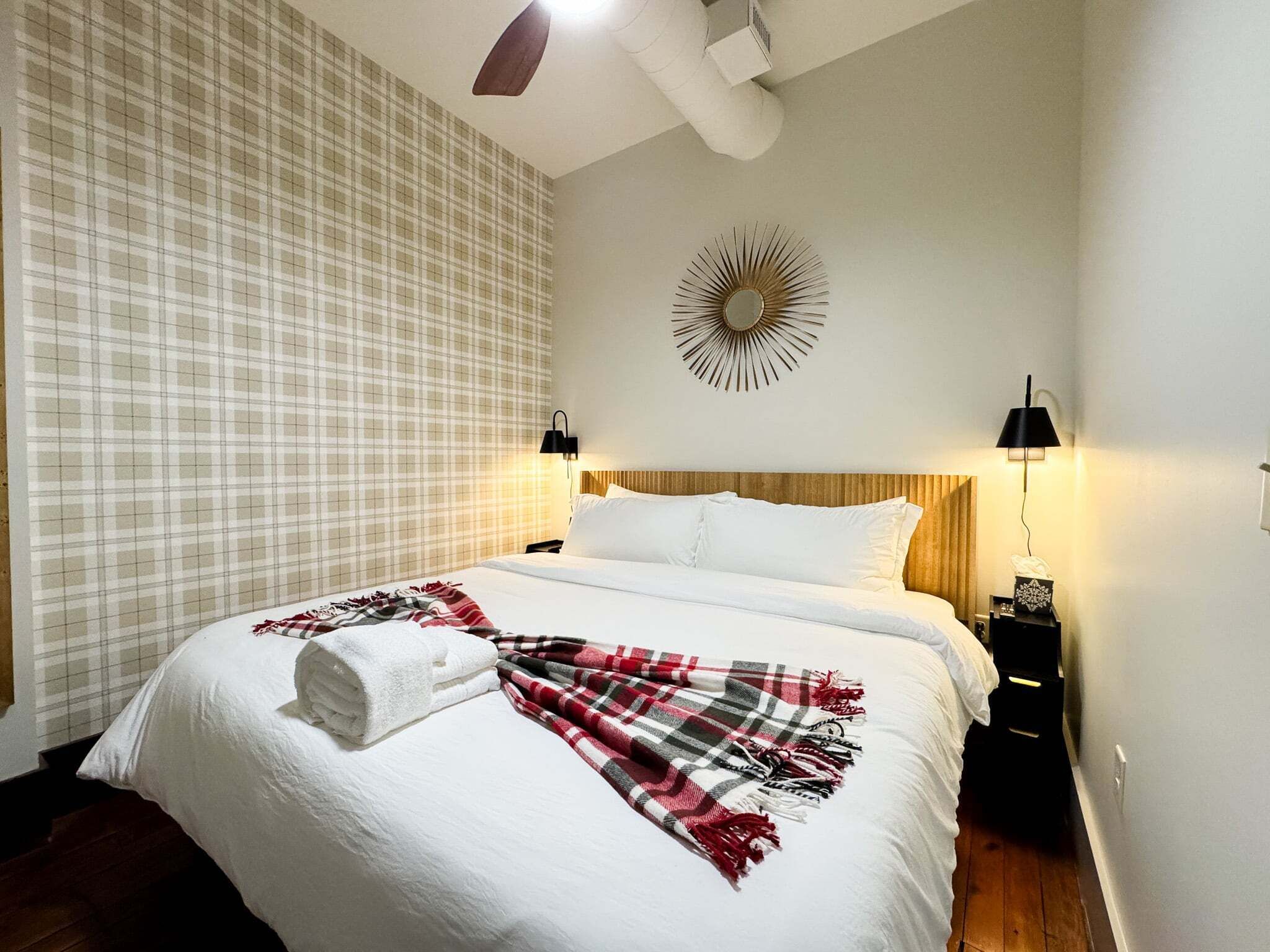 1 Schlafzimmer, Bügeleisen/Bügelbrett, kostenloses WLAN, Bettwäsche