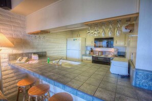 Fridge, microwave, stovetop, dishwasher - Walk on Water | Classic Tahoe Keys Retreat W/ Boat Dock |TKC0697 (South Lake Tahoe)