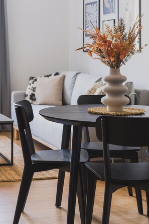 Dining - Charming Modern Apartment next to Presidential Palace (Bratislava)