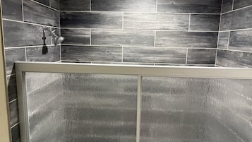 Towels, soap, toilet paper