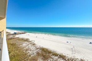 On the beach