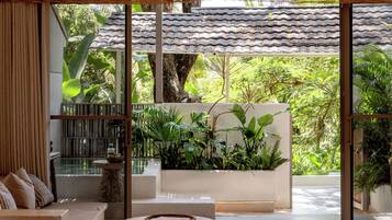 Senior Twin Room, 2 Double Beds, Balcony, Courtyard View | View from room