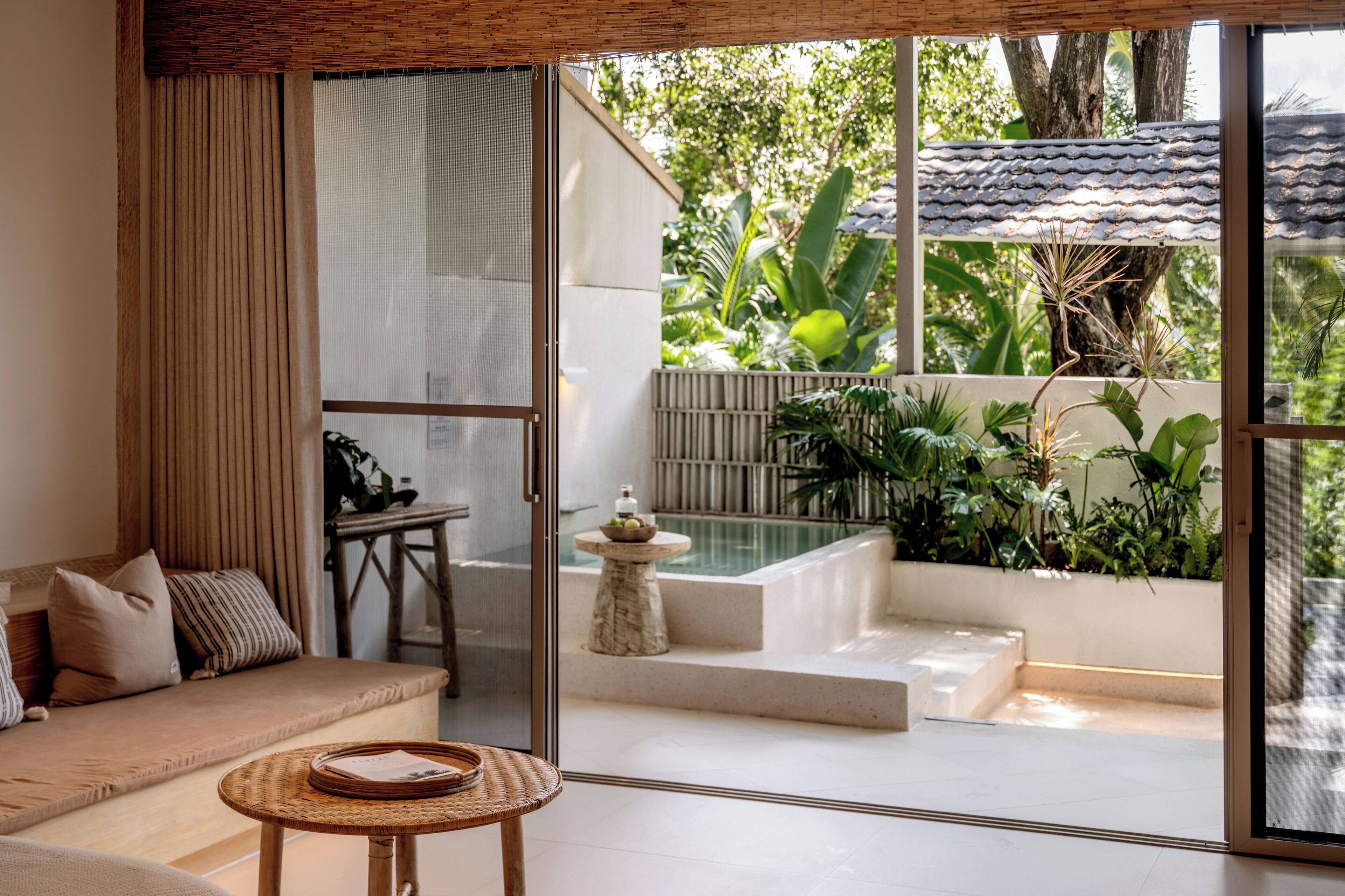 Senior Twin Room, 2 Double Beds, Balcony, Courtyard View | View from room