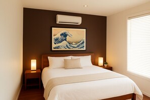 3 室のベッドルーム、アイロン / アイロン台、WiFi、ベッドシーツ