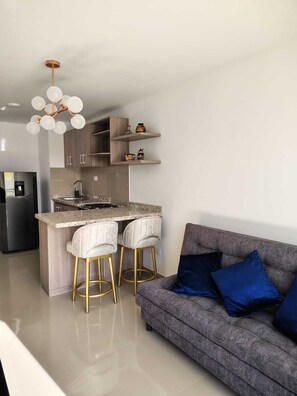 Living area - Spectacular Apartment in downtown Cali (Cali)