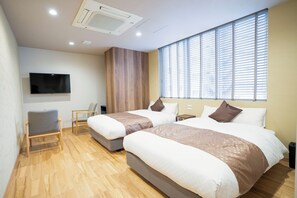 Deluxe Twin Room | Soundproofing, free WiFi - Hotel S-Presso Namba Ekimae (Osaka)