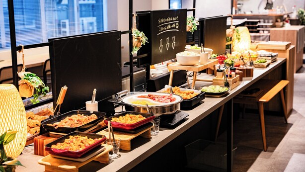 Frokostbuffé er inkludert hver dag
