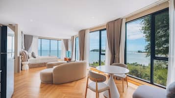 Estúdio superior, vista para o oceano | Wi-Fi de cortesia