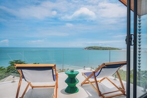 Estudi superior, vistes a l'oceà | Wifi gratuïta