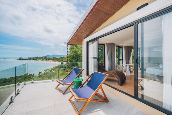 Studio Supérieur, vue océan | Wi-Fi gratuit