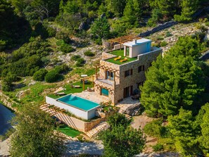 House | View from property - Serene Retreat With Panoramic Views (Stari Grad)