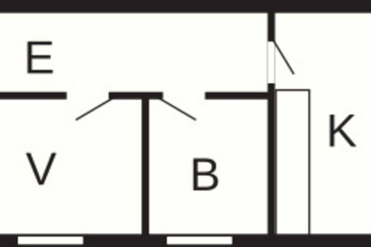 Classic-Apartment, 2 Schlafzimmer | Grundriss