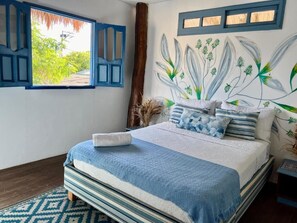 1 bedroom, free WiFi, bed sheets - DOUBLE ROOM # 11 - Mira Mira Beach Hotel (cartagena)