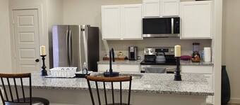 A well furnished charming brand new 3- bedroom house well centered in Odessa