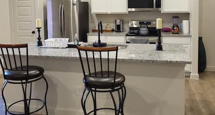 A well furnished charming brand new 3- bedroom house well centered in Odessa