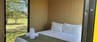 Sunset Tiny House at Bluebush Estate X by Tiny Away