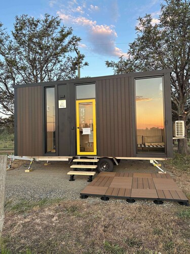 Sunset Tiny House at Bluebush Estate X by Tiny Away