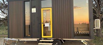 Sunset Tiny House at Bluebush Estate X by Tiny Away