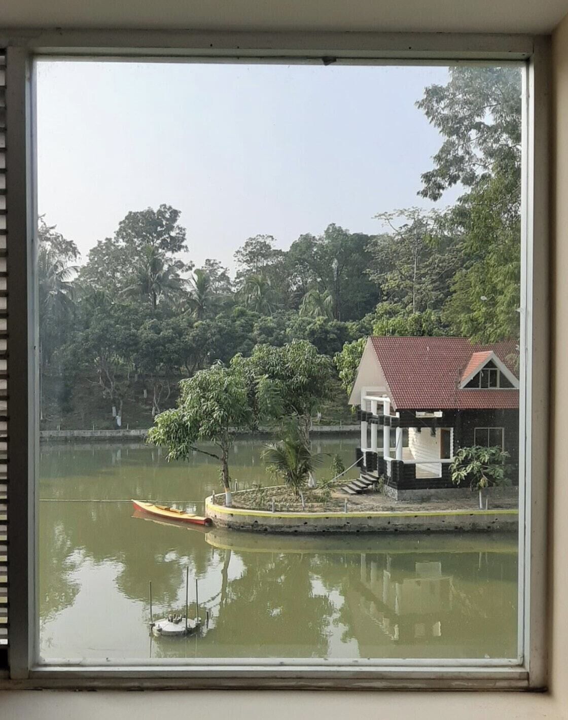 Voorkant van accommodatie