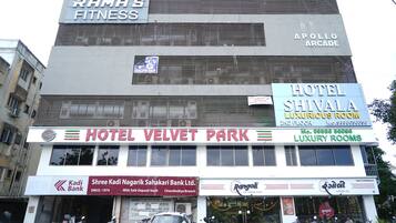 Voorkant van accommodatie