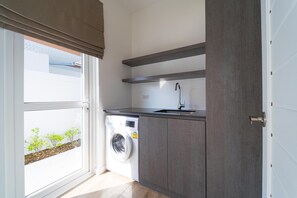 Villa, 3 Schlafzimmer, eigener Pool, Poolblick | Wäschereiservice