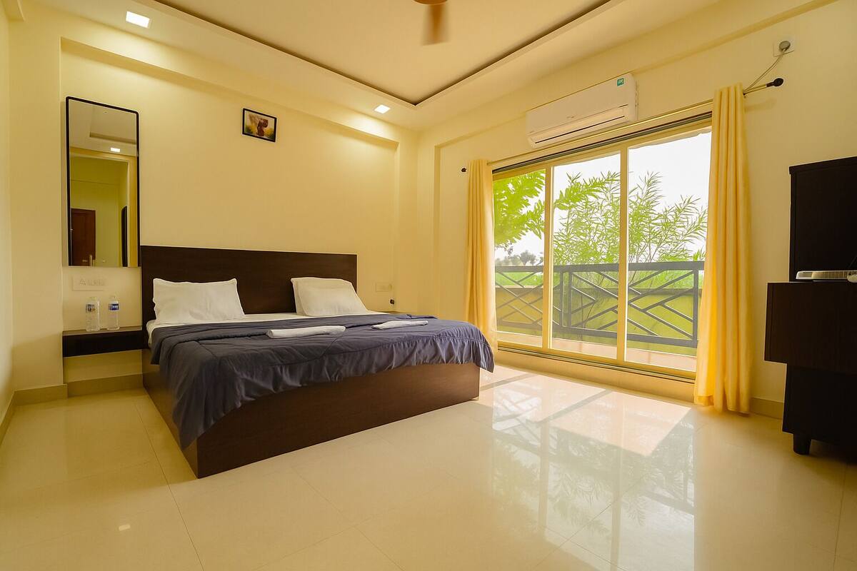 Habitación Deluxe doble, balcón, vistas a la piscina | Balcón