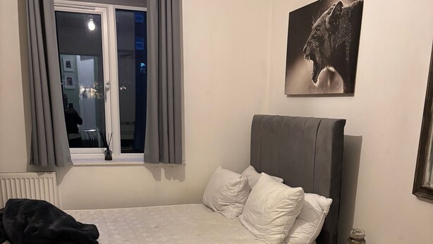 Slaapzaal, 1 slaapkamer, roken, uitzicht op tuin