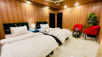 Deluxe-Doppel- oder -Zweibettzimmer