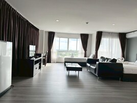 Perhestudio, kaupunkinäköala, kulmassa | Ilmainen Wi-Fi, vuodevaatteet