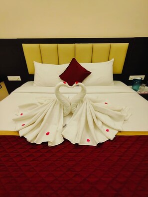 Quarto luxo, 1 cama de casal | Roupas de cama de algodão egípcio, roupas de cama premium