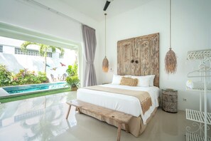 In-room safe, desk, iron/ironing board, free WiFi - Villa GR888 – Central Seminyak 3BR Pool Villa • Walk to Beach & Eat Street (Kabupaten Badung)