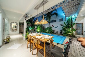Dining - Villa GR888 – Central Seminyak 3BR Pool Villa • Walk to Beach & Eat Street (Kabupaten Badung)