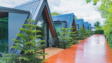 Voorkant van accommodatie