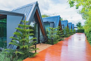 Façade de l’hébergement