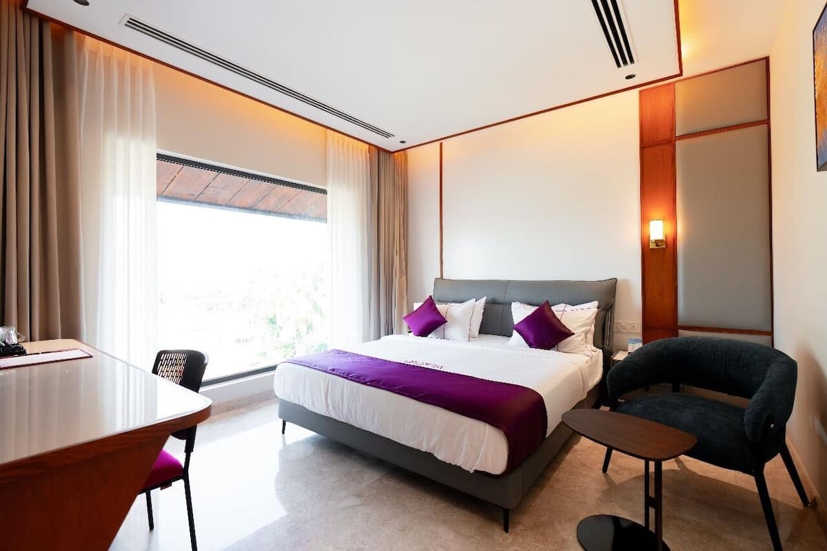 غرفة مزدوجة - منظر للمدينة | مكتب ومساحة عمل للكمبيوتر المحمول وواي فاي مجانًا