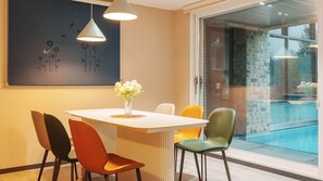 Basic Room, 2 Bedrooms (Room 101) | 1 bedroom, free WiFi - Gyeongju Sky Flower Astro Pool Villa (Gyeongju)