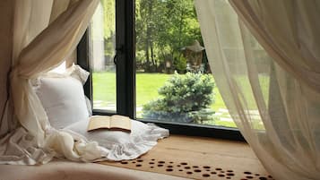 Habitació doble Deluxe, vistes al jardí | Wifi gratuïta