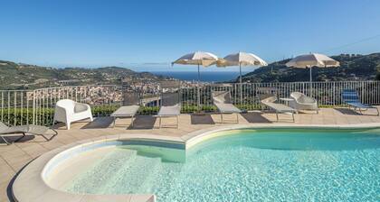 Villa Agata With Private Pool And Seaview