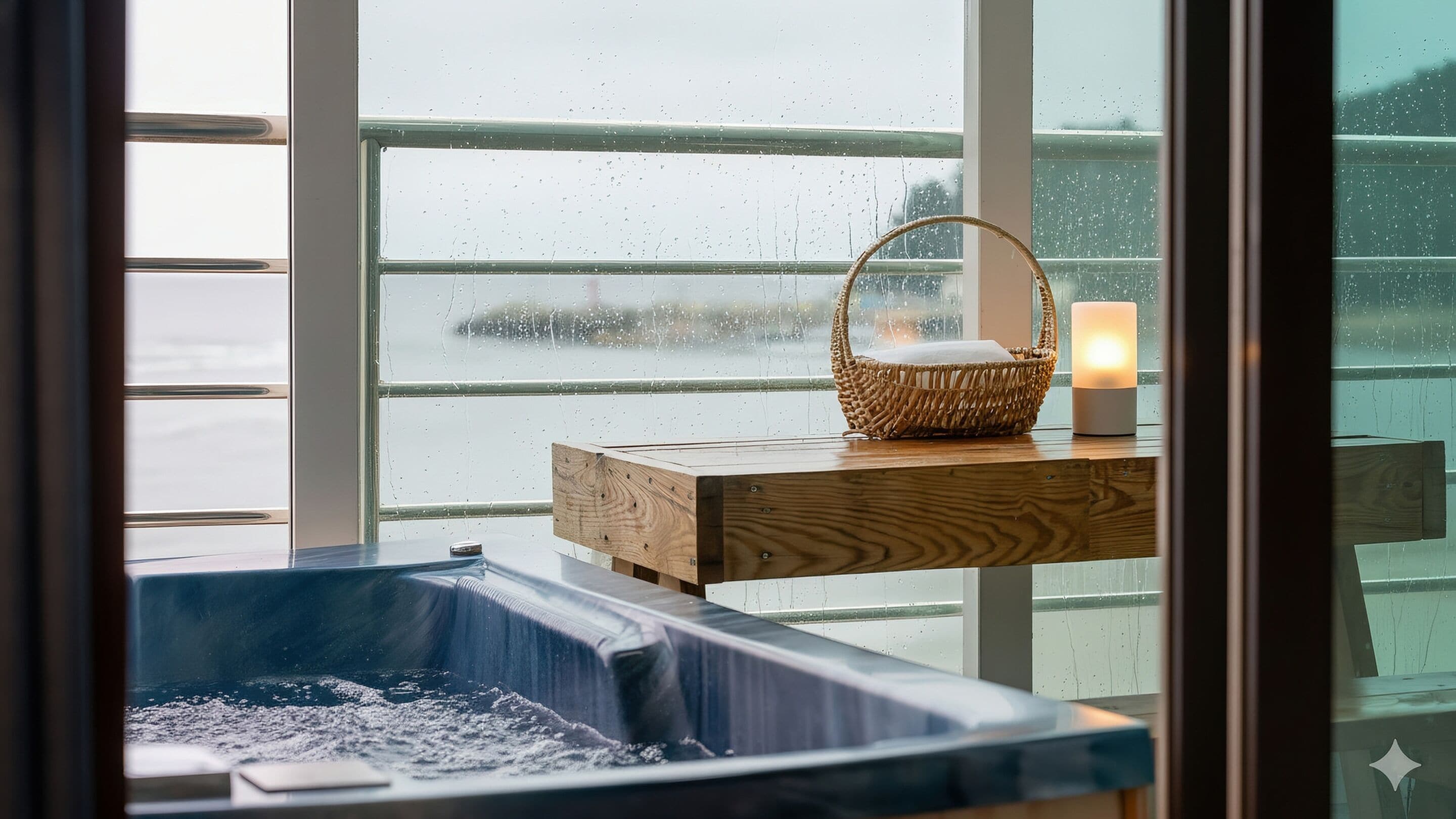 Basic-værelse - 1 soveværelse (Room 301 (Ocean View / Spa)) | 1 soveværelse, gratis Wi-Fi