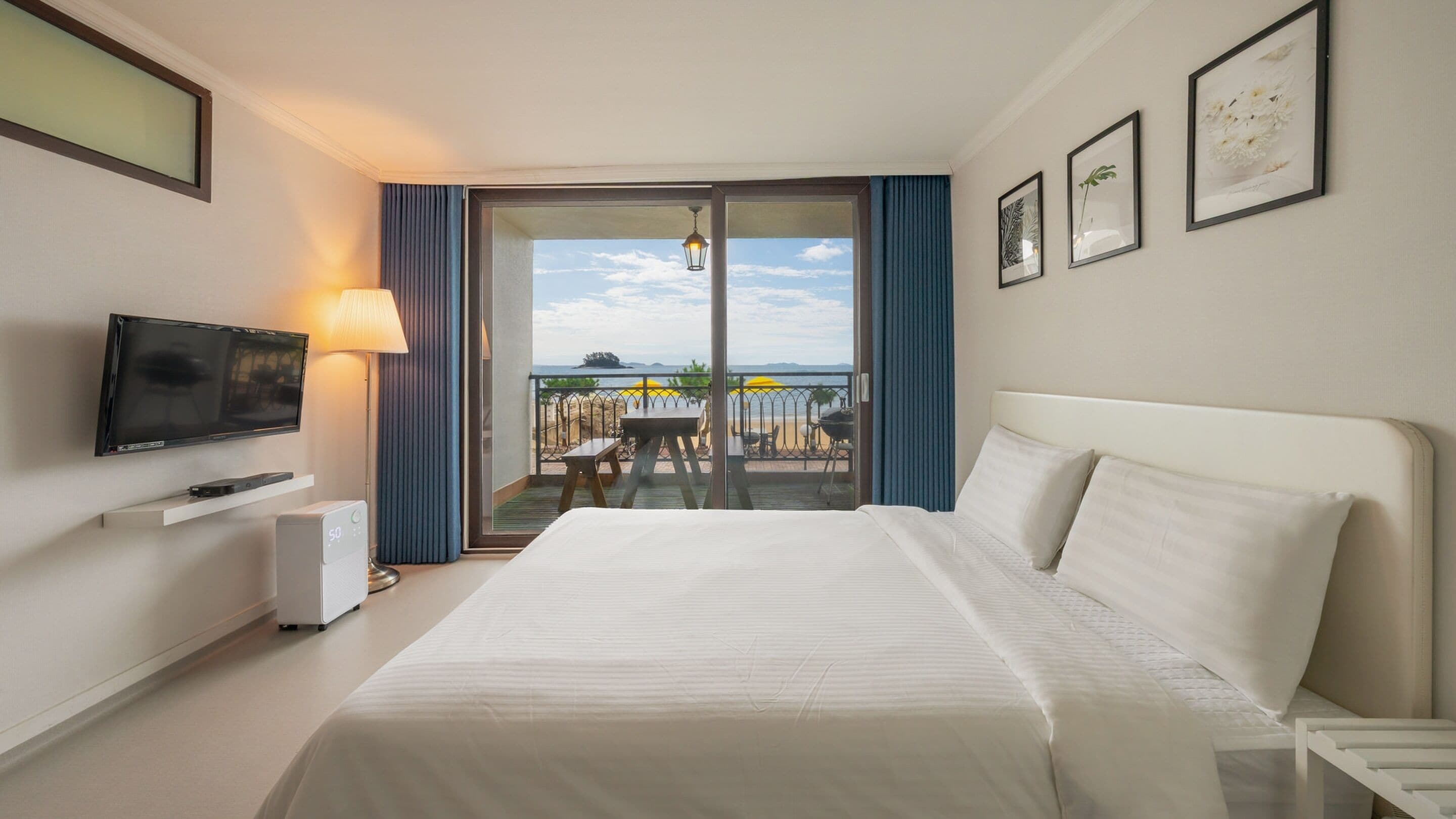 Basic-værelse - 1 soveværelse (Room 101 (Ocean View)) | 1 soveværelse, gratis Wi-Fi