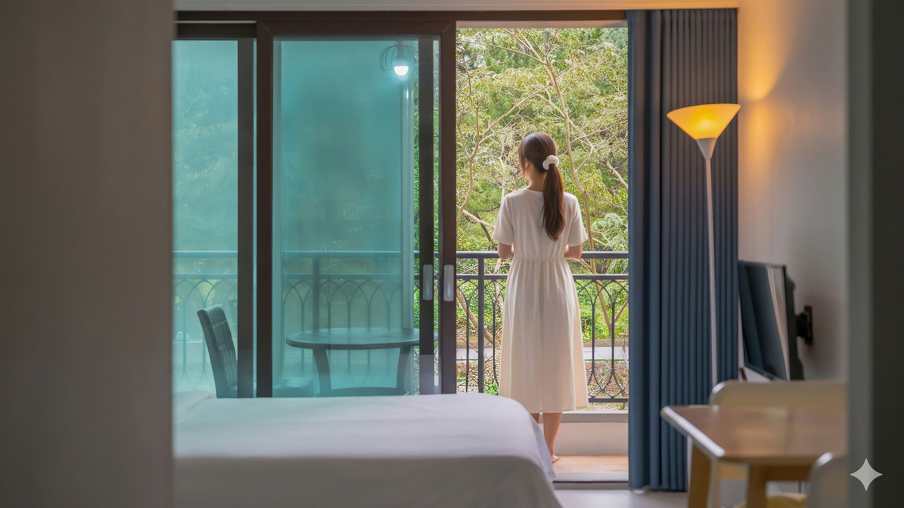 Basic-værelse - 1 soveværelse (Room 206) | 1 soveværelse, gratis Wi-Fi