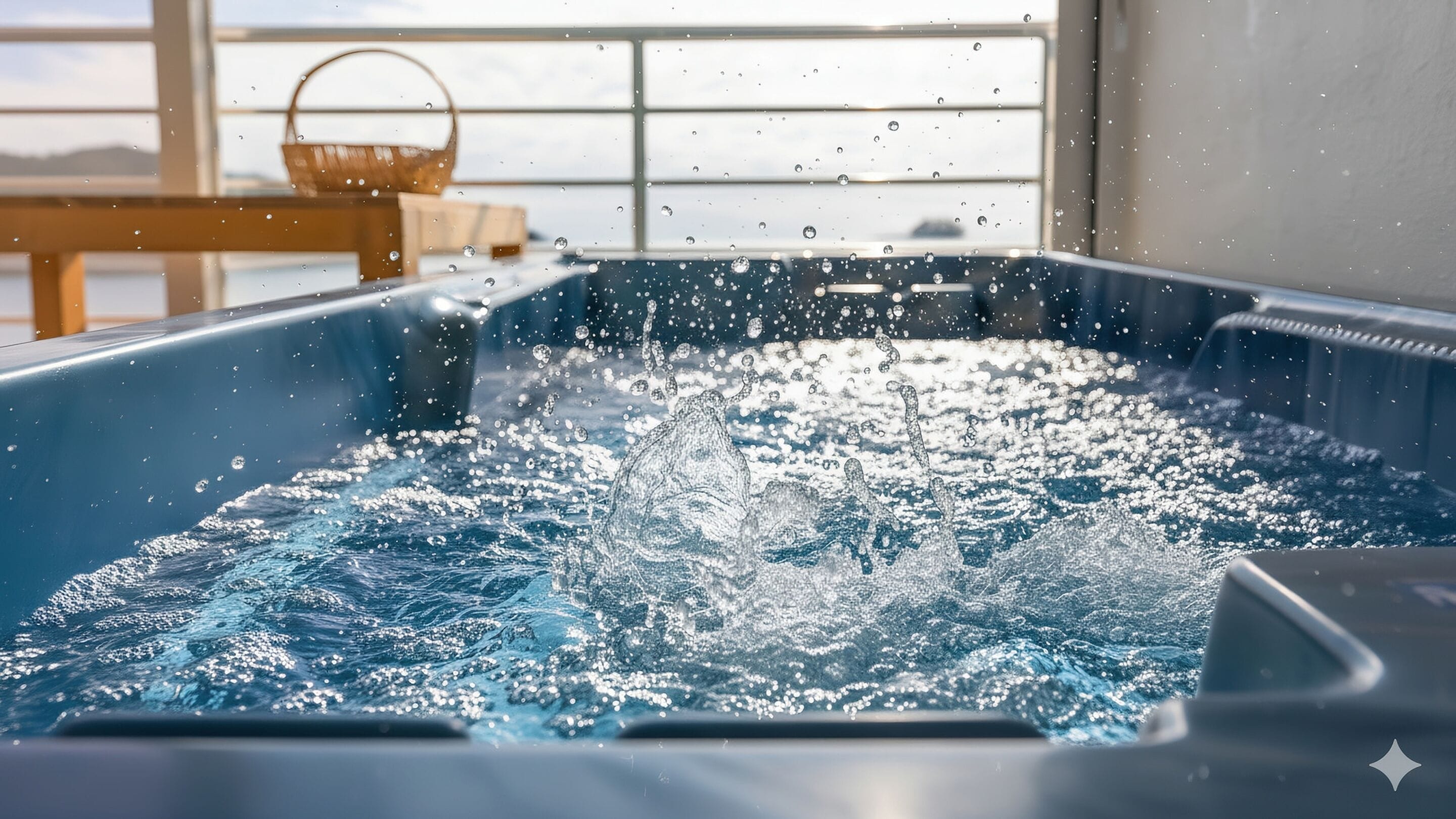 Basic-værelse - 1 soveværelse (Room 202 (Ocean View / Spa)) | 1 soveværelse, gratis Wi-Fi