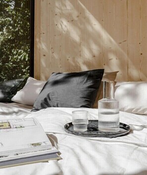 1 bedroom, travel cot, free WiFi, bed sheets - Holiday home   "Treehouse" (Wangels)