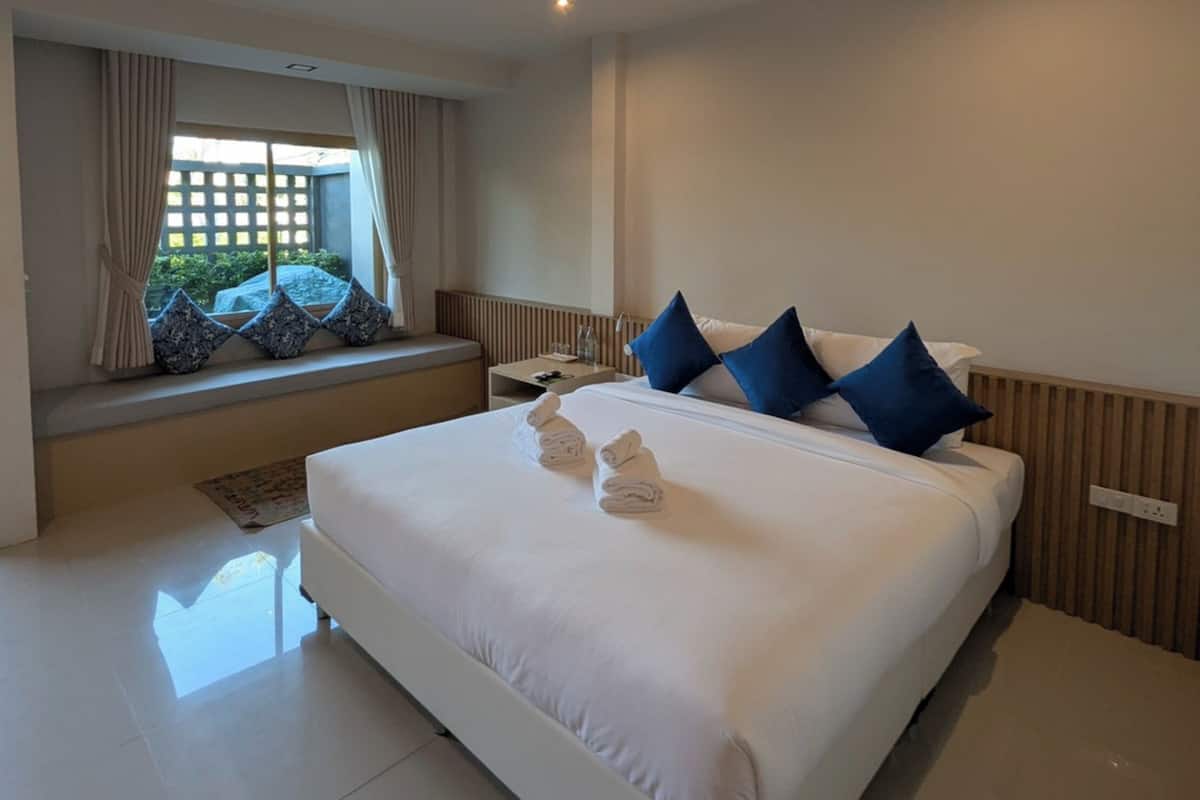 Habitación doble Grand | Caja de seguridad en la habitación, wifi gratis y ropa de cama