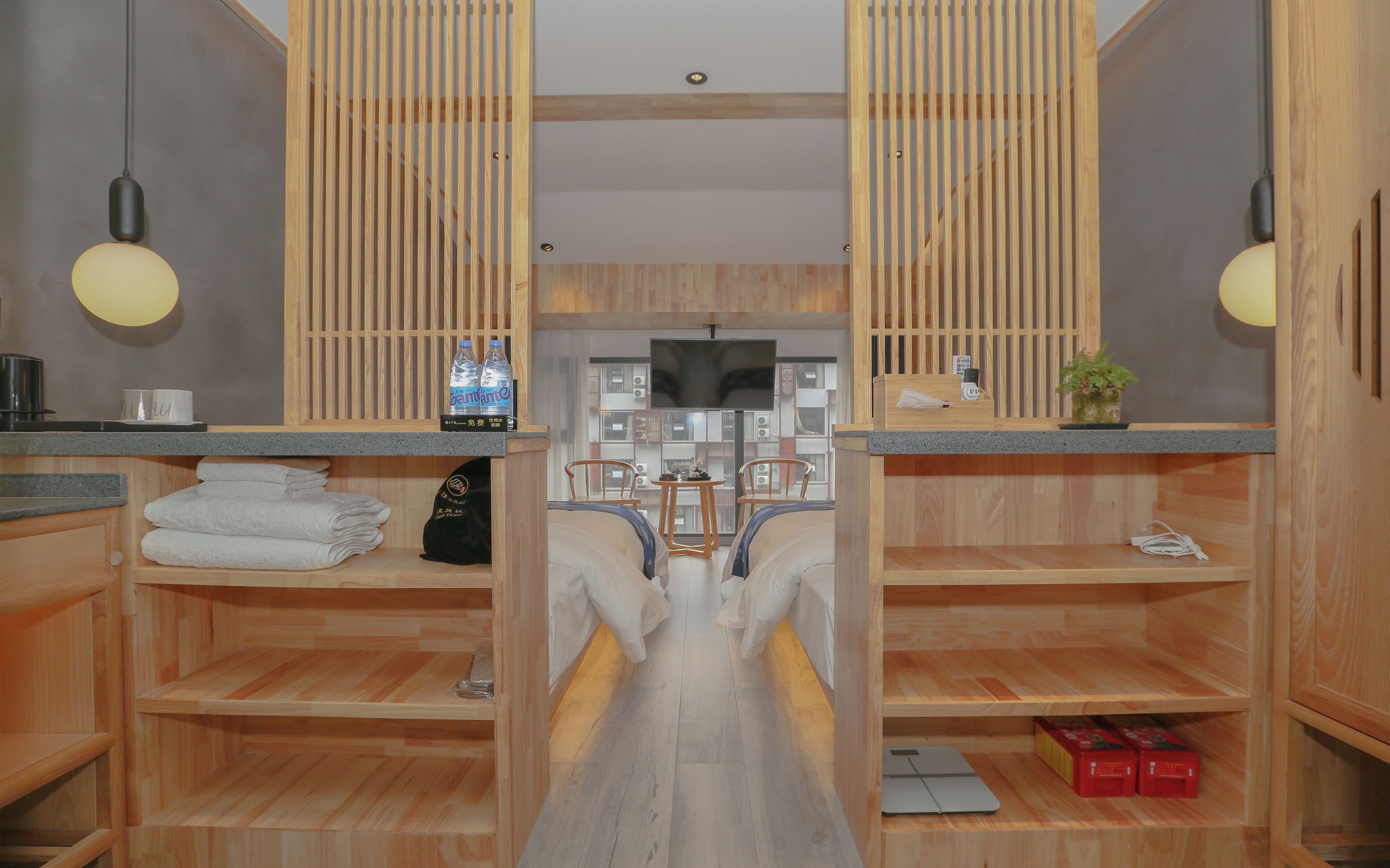 Classic-værelse med 2 enkeltsenge | Gratis Wi-Fi, sengetøj