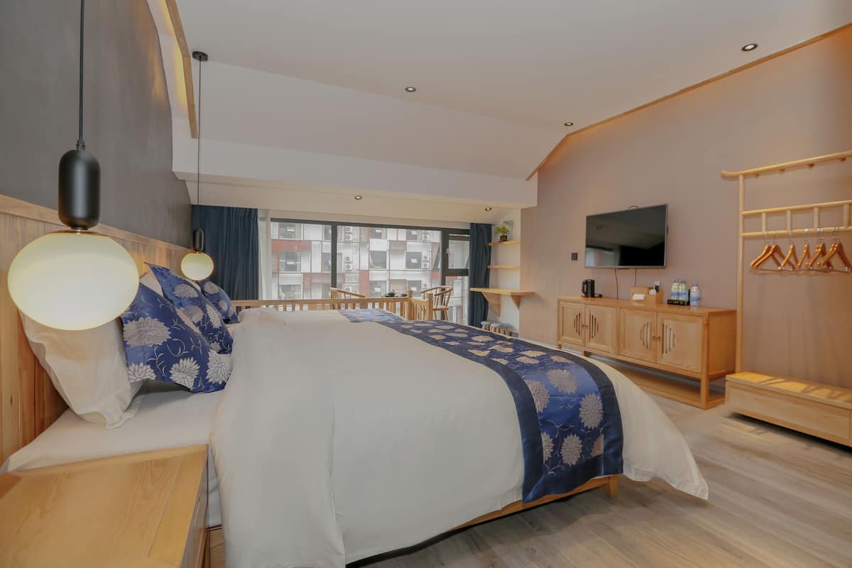 Deluxe-dobbeltværelse | Gratis Wi-Fi, sengetøj