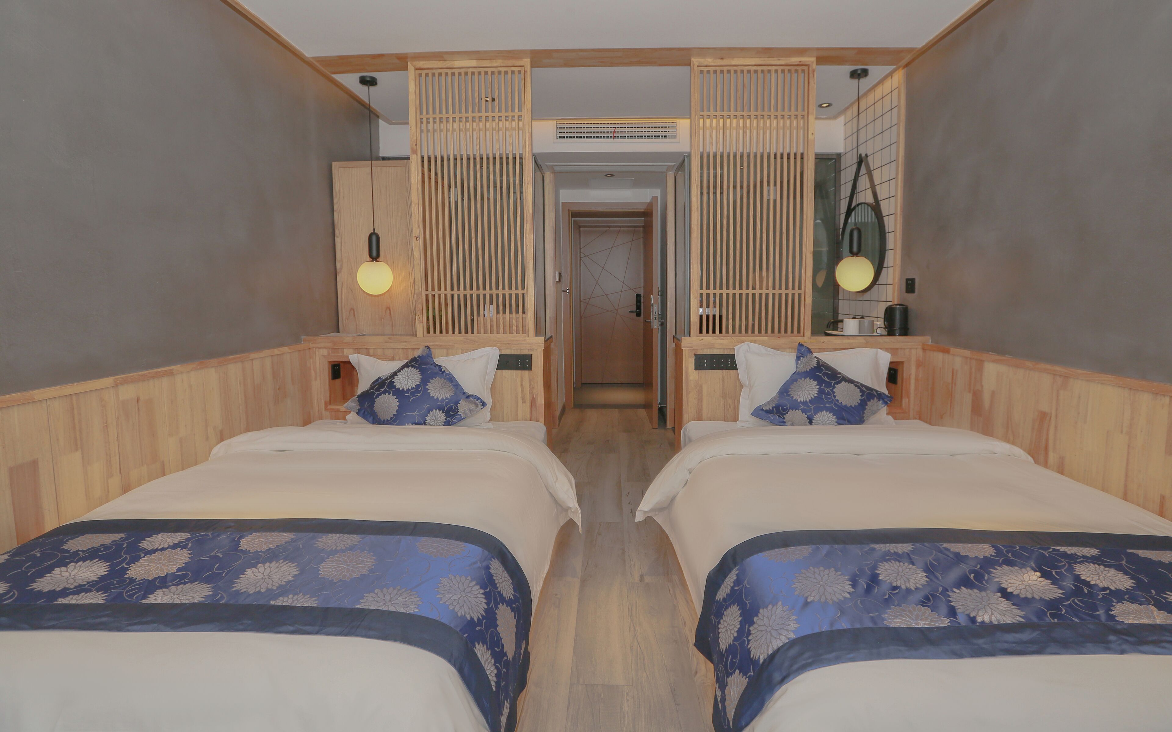 Classic-værelse med 2 enkeltsenge | Gratis Wi-Fi, sengetøj