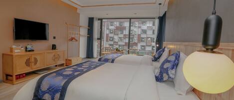 Wifi gratis y ropa de cama