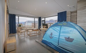 Familiestudio-suite | Gratis Wi-Fi, sengetøj